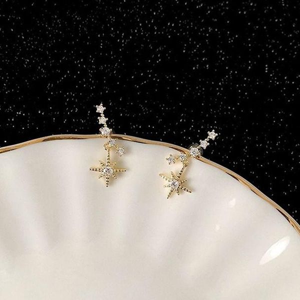 stud fashion jewelry copper inlaid zircon earrings cute star pendant for women, Golden;silver
stud fashion jewelry copper inlaid zircon earrings cute star pendant for women, Golden;silver