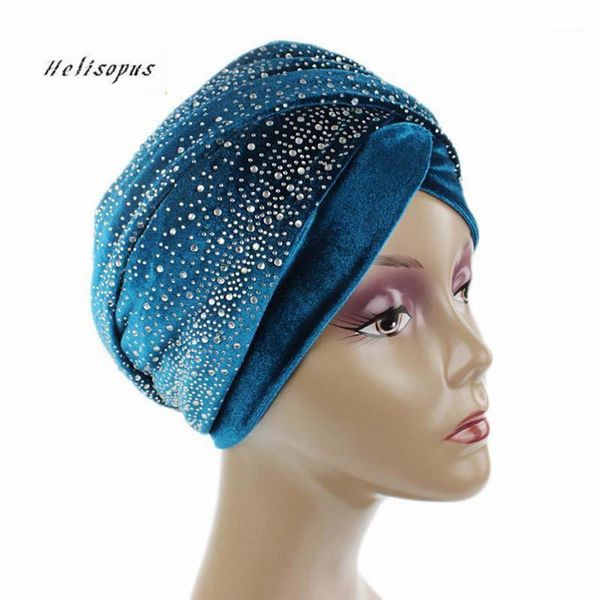 helisopus women velvet turban luxury wrapped head scarf drill hat cap hijab muslim wraps hair accessories1
helisopus women velvet turban luxury wrapped head scarf drill hat cap hijab muslim wraps hair accessories1
