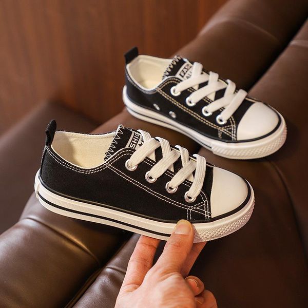 athletic & outdoor children's canvas shoes spring and autumn models korean low-sneakers boys girls baby white casual, Black
athletic & outdoor children's canvas shoes spring and autumn models korean low-sneakers boys girls baby white casual, Black