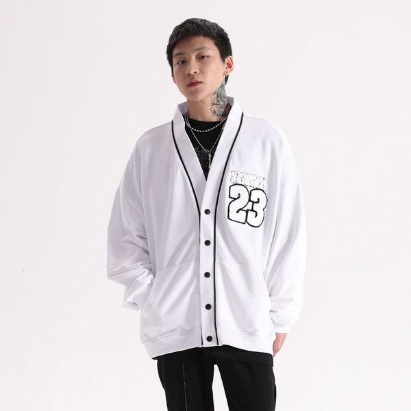 men's hoodies & sweatshirts street hip-hop v-neck cardigan jacket male ins embroidered baseball uniform sweatshirt 9ftl, Black
men's hoodies & sweatshirts street hip-hop v-neck cardigan jacket male ins embroidered baseball uniform sweatshirt 9ftl, Black