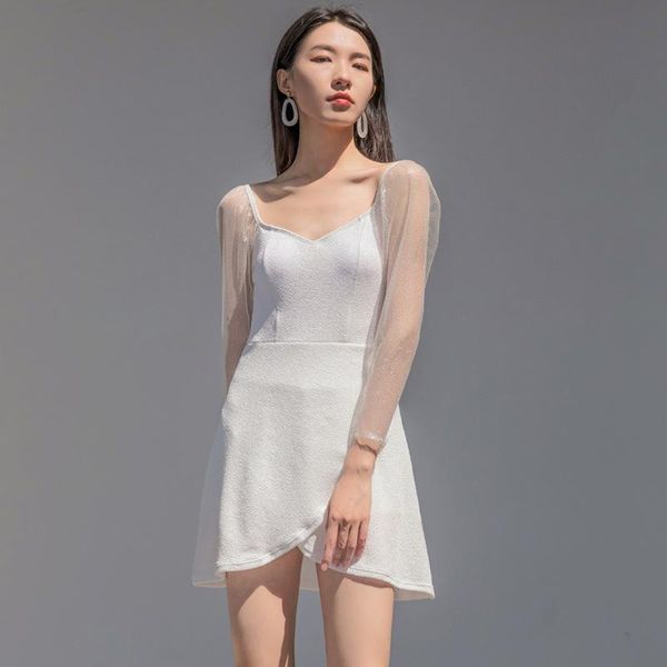 one-piece suits one piece suit swimsuit women 2021 plus sizes korea long sleeve mesh skirt print polyester sierra surfer solid beachwear
one-piece suits one piece suit swimsuit women 2021 plus sizes korea long sleeve mesh skirt print polyester sierra surfer solid beachwear