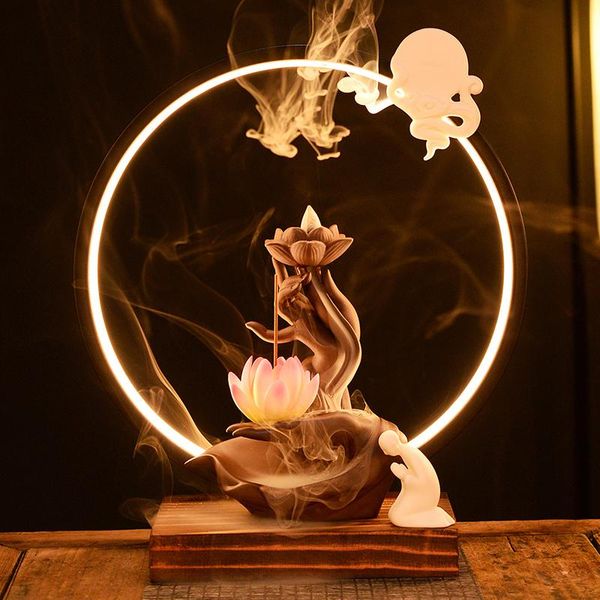 fragrance lamps modern indoor incense burners living room decoration burner backflow waterfall quemador de incienso spiritual decor bc50
fragrance lamps modern indoor incense burners living room decoration burner backflow waterfall quemador de incienso spiritual decor bc50