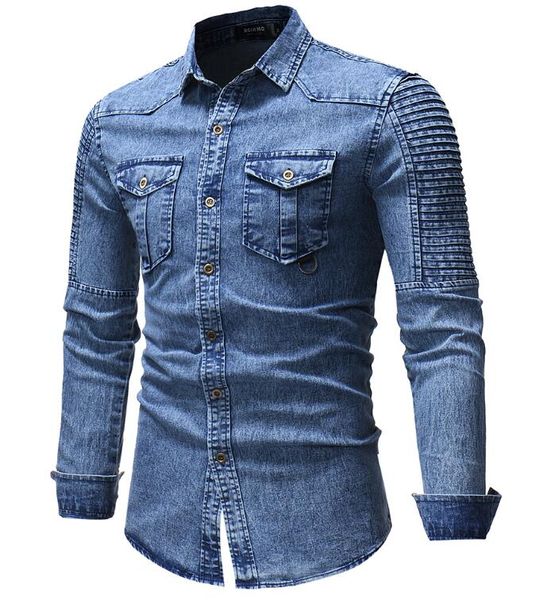 men designer denim jacket sweatshirt hoodie long sleeve coat spring and autumn sports cowboy shirt windbreaker mens clothes, Black;brown
men designer denim jacket sweatshirt hoodie long sleeve coat spring and autumn sports cowboy shirt windbreaker mens clothes, Black;brown