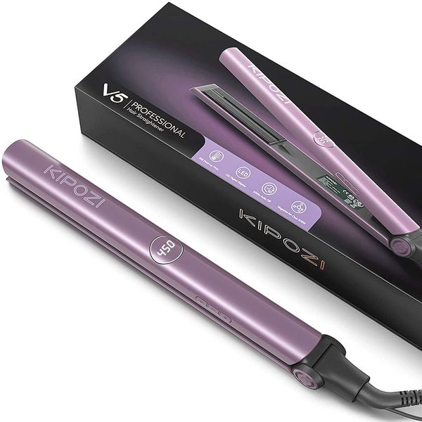 kipozi beauty fashion hair straightener 2 in 1 curling hair titanium flat iron instant heat styling tool with digital display
kipozi beauty fashion hair straightener 2 in 1 curling hair titanium flat iron instant heat styling tool with digital display
