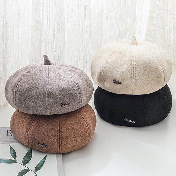 beanies beret women 2021 winter wool stick retro alphabet painter hat korean pumpkin cap melon leather
beanies beret women 2021 winter wool stick retro alphabet painter hat korean pumpkin cap melon leather