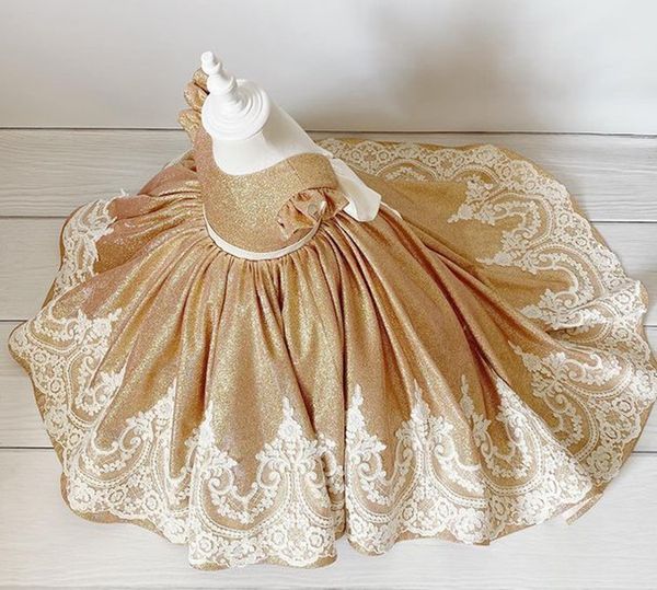 2021 gold lace flower girl dresses ball gown backless sequined lilttle kids birthday pageant weddding gowns zj674, White;blue
2021 gold lace flower girl dresses ball gown backless sequined lilttle kids birthday pageant weddding gowns zj674, White;blue