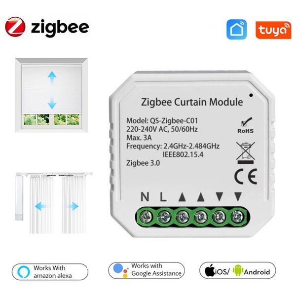 smart home control tuya zigbee intelligent curtain module diy tool household multifunction for alexa google
smart home control tuya zigbee intelligent curtain module diy tool household multifunction for alexa google