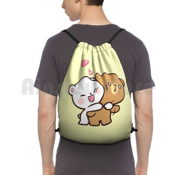 cute hug ( yellow ) backpack drawstring bag riding climbing gym vibes milk mocha bears white brown couple love
cute hug ( yellow ) backpack drawstring bag riding climbing gym vibes milk mocha bears white brown couple love