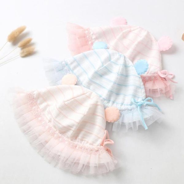 1pc fisherman hat cartoon ears shape sun protection breathable baby lace bucket for spring outing kid pography props caps & hats1, Yellow
1pc fisherman hat cartoon ears shape sun protection breathable baby lace bucket for spring outing kid pography props caps & hats1, Yellow