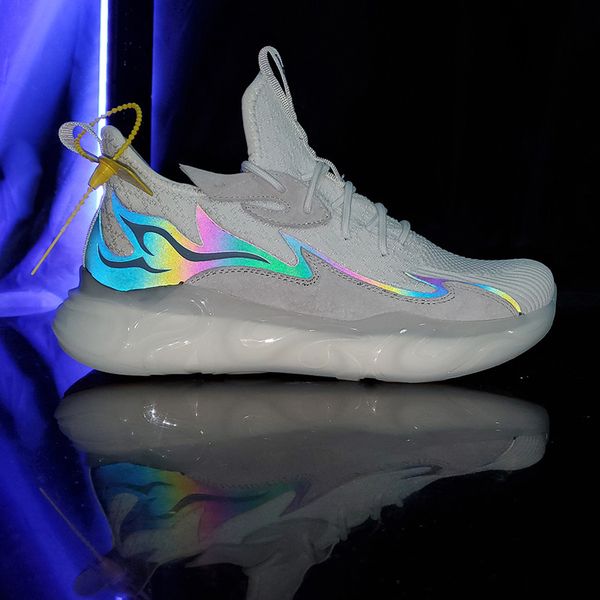 popcorn light sports running reflective trendy men's small white sho, breathable, in spring, Black
popcorn light sports running reflective trendy men's small white sho, breathable, in spring, Black