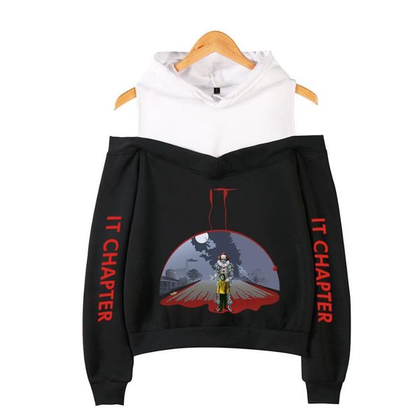 women's hoodies & sweatshirts it-chapter 2 american supernatural adventure horror movies fashion printed off-shoulder casual pullover w, Black
women's hoodies & sweatshirts it-chapter 2 american supernatural adventure horror movies fashion printed off-shoulder casual pullover w, Black
