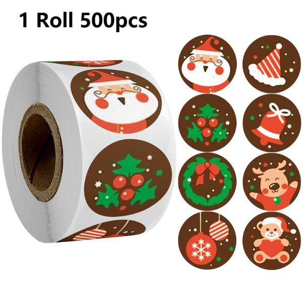 gift wrap 1 roll 500pcs round merry christmas thank you stickers seal labels for envelope cards package candy bag decor
gift wrap 1 roll 500pcs round merry christmas thank you stickers seal labels for envelope cards package candy bag decor