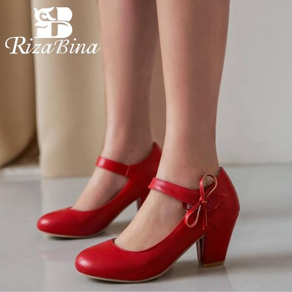 dress shoes rizabina size 32-48 women sweet pumps fashion bowknot solid color stylish round toe catwalk show footwear, Black
dress shoes rizabina size 32-48 women sweet pumps fashion bowknot solid color stylish round toe catwalk show footwear, Black