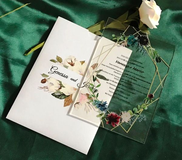 daisy,eucalyptus,peony,rose acrylic wedding invitation,custom 10pcs invite,acrylic invitation,transparent invitations greeting cards
daisy,eucalyptus,peony,rose acrylic wedding invitation,custom 10pcs invite,acrylic invitation,transparent invitations greeting cards