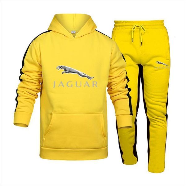 spring autumn hoodies suit mens tracksuits jaguar car print casual stripe sweatshirt pants sportwear two piece clothing, Gray
spring autumn hoodies suit mens tracksuits jaguar car print casual stripe sweatshirt pants sportwear two piece clothing, Gray