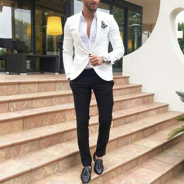 ivory costume homme men suits for man business blazer custom made groom tuxedo 2pieces coat pants slim fit terno masculino men's & blaz, White;black
ivory costume homme men suits for man business blazer custom made groom tuxedo 2pieces coat pants slim fit terno masculino men's & blaz, White;black
