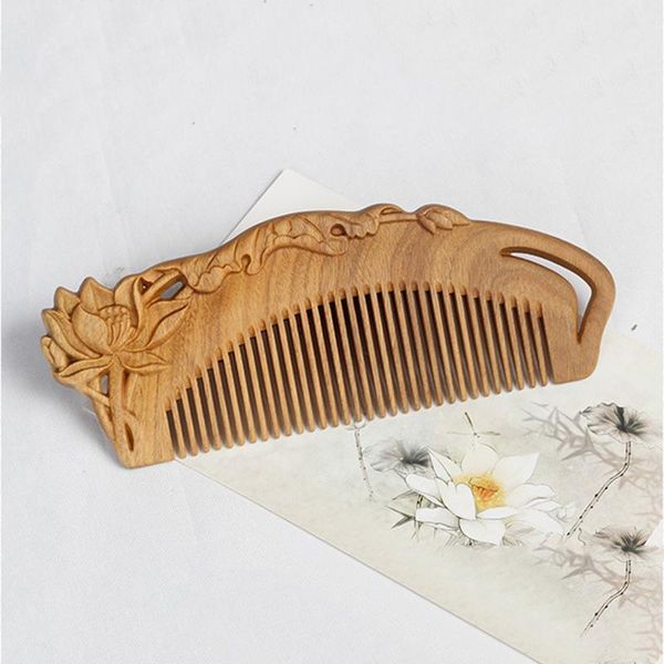 hair brushes natural sandalwood wood comb healthy no-static massage wooden health care design styling, Silver
hair brushes natural sandalwood wood comb healthy no-static massage wooden health care design styling, Silver