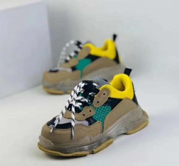 infant triple s chunky dad walking sneaker combination clear soles speed flat casual trainers kids fashion sports running shoes, Black
infant triple s chunky dad walking sneaker combination clear soles speed flat casual trainers kids fashion sports running shoes, Black