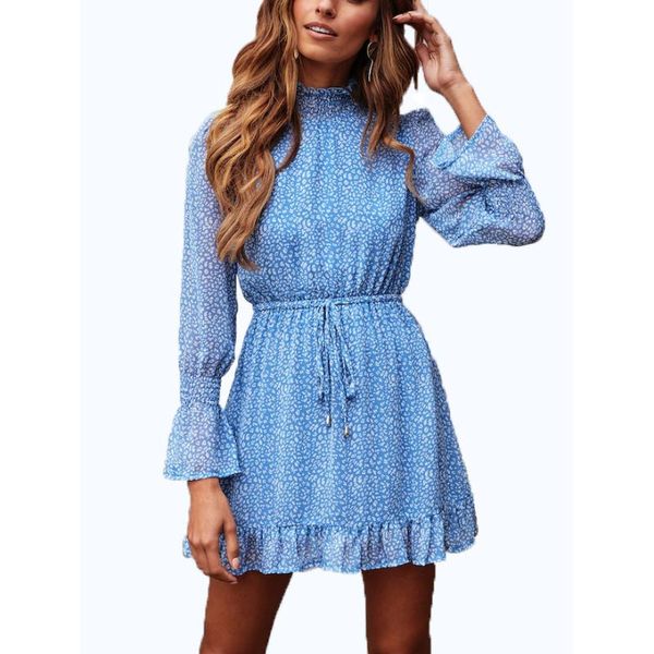 casual dresses spring autumn bule elegant long sleeve elastic high waist a-line floral ruffled mini dress female office charming, Black;gray
casual dresses spring autumn bule elegant long sleeve elastic high waist a-line floral ruffled mini dress female office charming, Black;gray