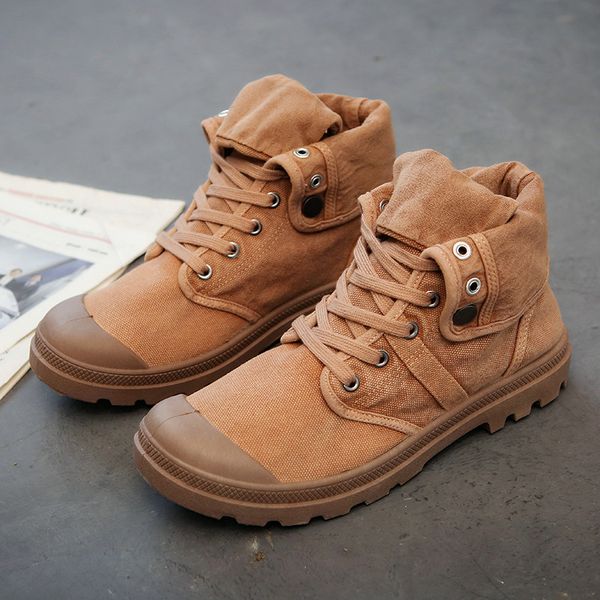 2022 new mens boots casual canvas shoes army combat style mens shoes fashion high-military ankle boots comfort mens boots, Black
2022 new mens boots casual canvas shoes army combat style mens shoes fashion high-military ankle boots comfort mens boots, Black