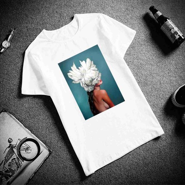 harajuku aesthetics o neck women t shirts flower feather print short sleeve graphic retro, White
harajuku aesthetics o neck women t shirts flower feather print short sleeve graphic retro, White