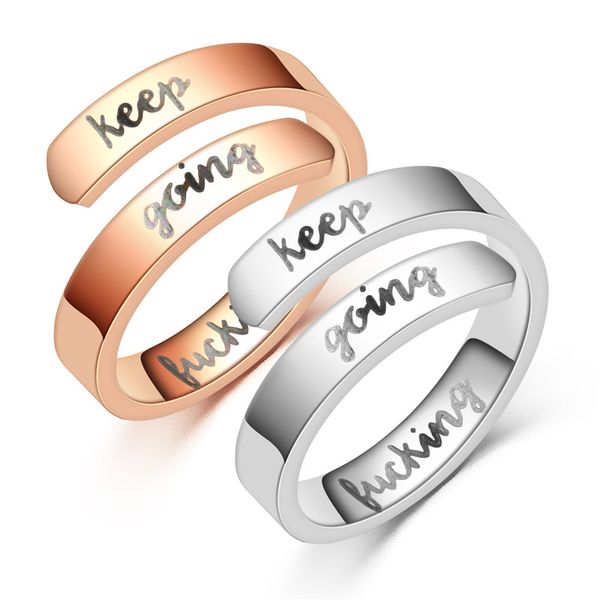 men rings party gifts personality gift stainless steel adjustable ring women's anniversary jewelry, Silver
men rings party gifts personality gift stainless steel adjustable ring women's anniversary jewelry, Silver