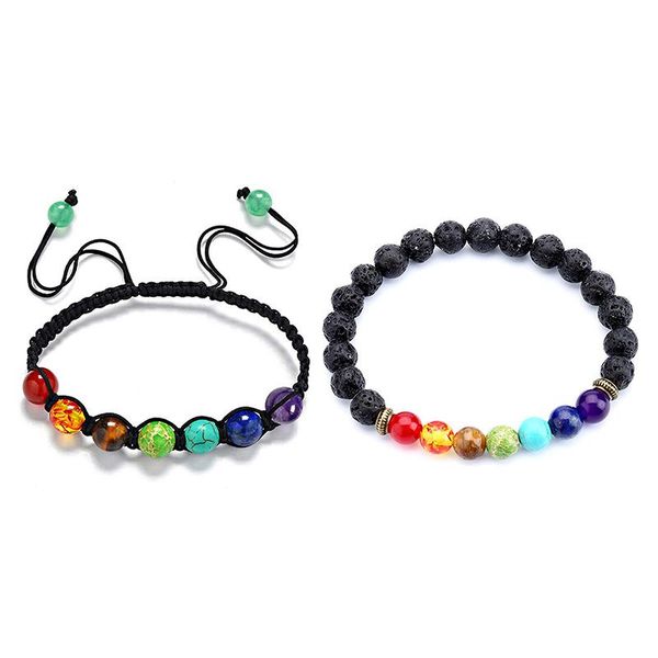 beaded, strands chakra bracelet men black lava healing balance beads reiki buddha prayer natural stone yoga for women casual
beaded, strands chakra bracelet men black lava healing balance beads reiki buddha prayer natural stone yoga for women casual