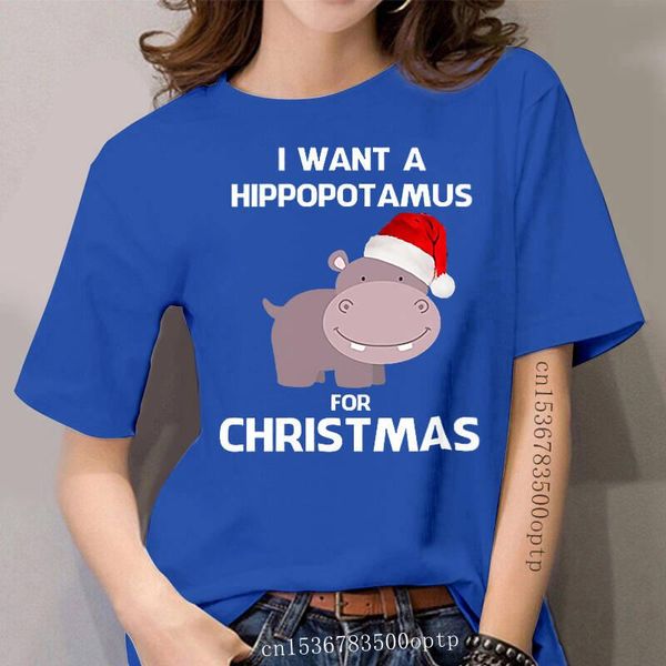 women's t-shirt i want a hippopotamus for christmas hippo t shirt 100% cotton geek family tee 2021 arrival shirts, White
women's t-shirt i want a hippopotamus for christmas hippo t shirt 100% cotton geek family tee 2021 arrival shirts, White