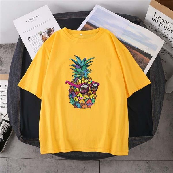 men's t-shirts 2021 neutral summer fashion pineapple pattern printed t-shirt o-neck pure cotton 14-color short-sleeved fashionable dail, White;black
men's t-shirts 2021 neutral summer fashion pineapple pattern printed t-shirt o-neck pure cotton 14-color short-sleeved fashionable dail, White;black