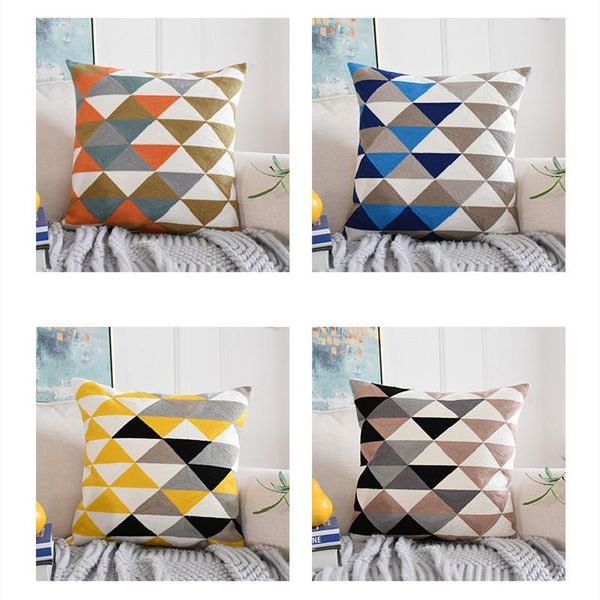 cushion/decorative pillow modern nordic geometric triangle embroidered cushion cover sofa throw decorative case home el decor
cushion/decorative pillow modern nordic geometric triangle embroidered cushion cover sofa throw decorative case home el decor