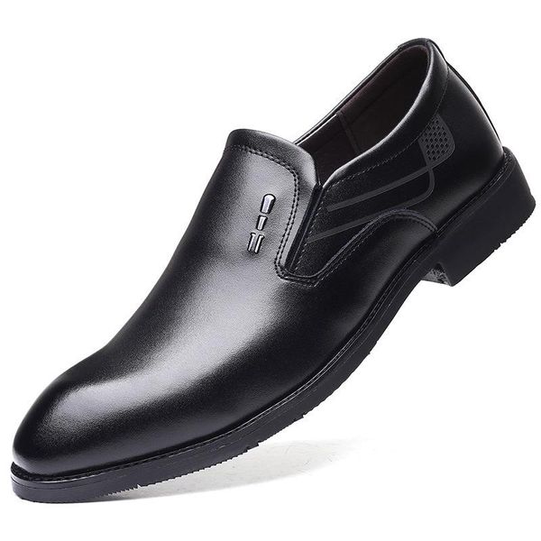 dress shoes limeike 2021 men business classic wedding formal quality genuine leather elevator, Black
dress shoes limeike 2021 men business classic wedding formal quality genuine leather elevator, Black