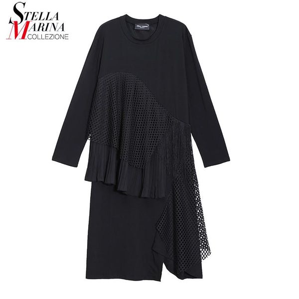 casual dresses 8527, Black;gray