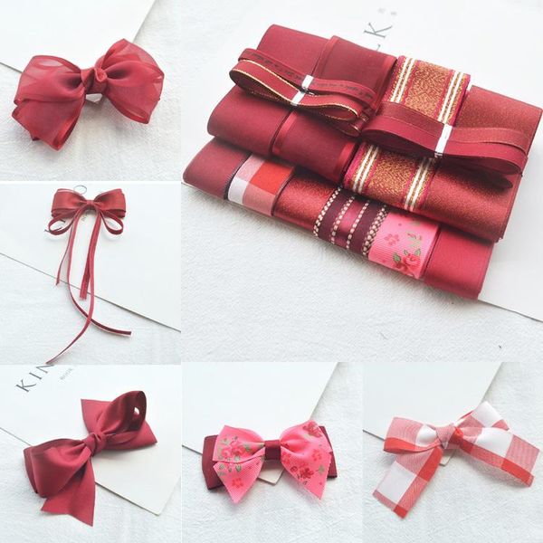 hair accessories burgundy handmade bowknot ribbon set flower gift packaging diy hairpin ribbons (14 pieces), Slivery;white
hair accessories burgundy handmade bowknot ribbon set flower gift packaging diy hairpin ribbons (14 pieces), Slivery;white