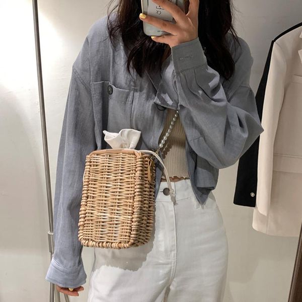 fashion women straw woven shoulder crossbody bags casual ladies messenger bag summer beach vacation pearl chain small handbags cross body
fashion women straw woven shoulder crossbody bags casual ladies messenger bag summer beach vacation pearl chain small handbags cross body