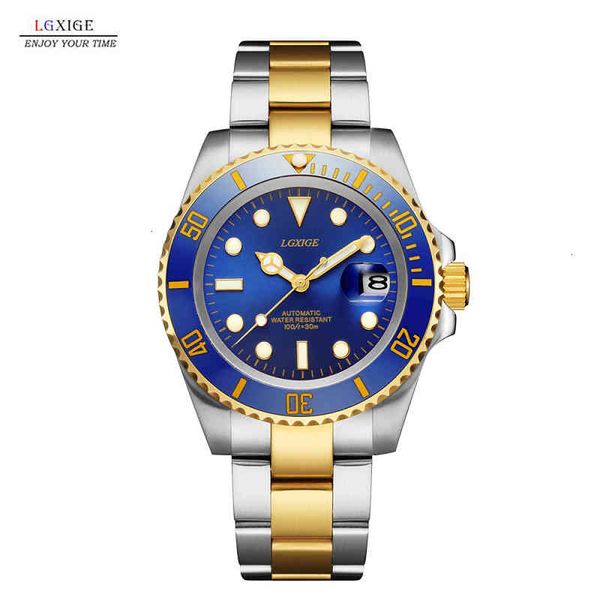 lgxige 2021 watches new mens brand stainless steel waterproof sport automatic mechanical watch for men relogio masculino, Slivery;brown
lgxige 2021 watches new mens brand stainless steel waterproof sport automatic mechanical watch for men relogio masculino, Slivery;brown