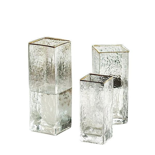 vases gold painting glass vase decoration transparent hydroponic living room table soft outfit
vases gold painting glass vase decoration transparent hydroponic living room table soft outfit
