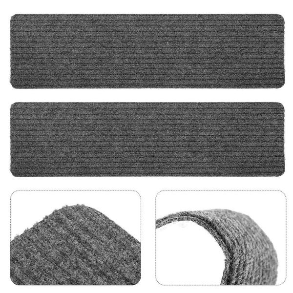 carpets 2pcs non-skid stair treads self-adhesive mats washable tread pads 
carpets 2pcs non-skid stair treads self-adhesive mats washable tread pads