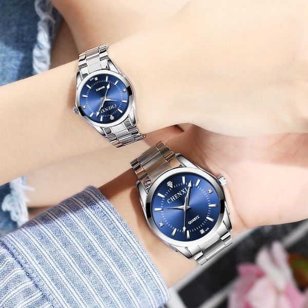 wristwatches chenxi watch men couple watches simple business stainless steel wrist for two lovers waterproof quartz clock reloj hombre, Slivery;brown
wristwatches chenxi watch men couple watches simple business stainless steel wrist for two lovers waterproof quartz clock reloj hombre, Slivery;brown