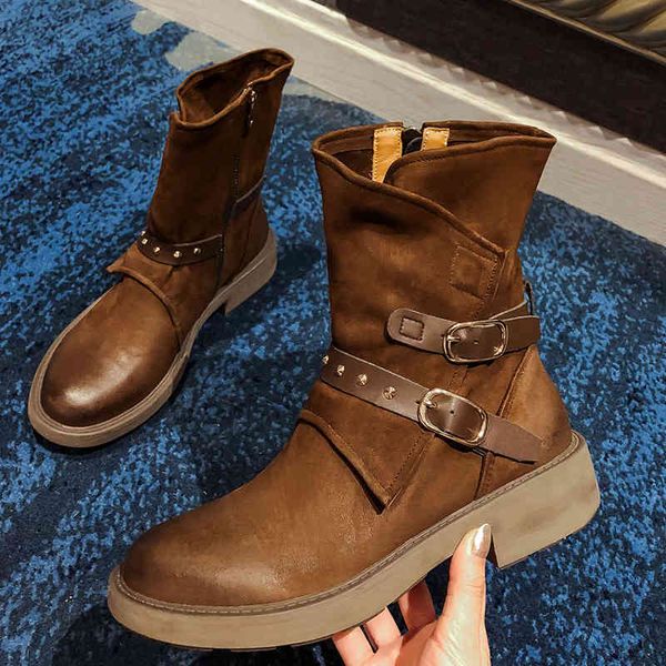 boot genuine retro strappy leather designer short buckled boots winter shoes, Black
boot genuine retro strappy leather designer short buckled boots winter shoes, Black
