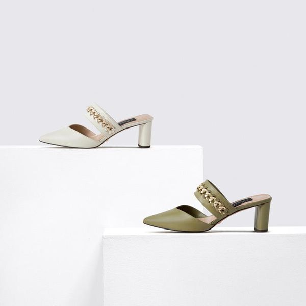 med shallow pointed toe mules for women 2021 female shoes slippers heels slides high summer scandals rubber pu hoof, Black
med shallow pointed toe mules for women 2021 female shoes slippers heels slides high summer scandals rubber pu hoof, Black