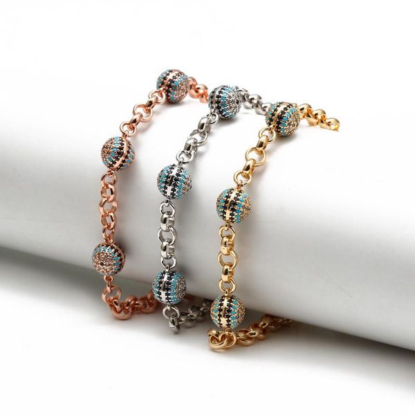 charm bracelets micro pave blue zircon turkish evil eye bracelet copper rose gold silver color adjustable for women girls bd166, Golden;silver
charm bracelets micro pave blue zircon turkish evil eye bracelet copper rose gold silver color adjustable for women girls bd166, Golden;silver