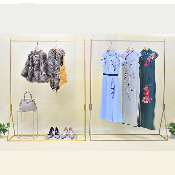 hooks & rails stainless floor-standing steel garment shelf ching hangers rack clothes shop display bracket women's wall hanging shelves
hooks & rails stainless floor-standing steel garment shelf ching hangers rack clothes shop display bracket women's wall hanging shelves
