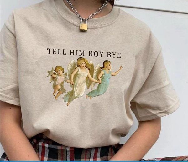 kuakuayu hjn tell him womens t shirt boy bye kiss painting tumblr fashion cute summer casual short sleeves printed tee, White
kuakuayu hjn tell him womens t shirt boy bye kiss painting tumblr fashion cute summer casual short sleeves printed tee, White
