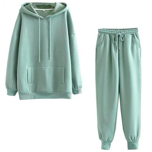 women's two piece pants 2021 autumn winter women tracksuit thick fleece 100% cotton suit 2 pieces sets hoodies sweatshirt and suits, White
women's two piece pants 2021 autumn winter women tracksuit thick fleece 100% cotton suit 2 pieces sets hoodies sweatshirt and suits, White
