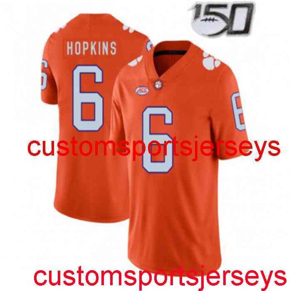 stitched clemson tigers #6 deandre hopkins 150th orange ncaa jersey custom any name number xs-5xl 6xl, Black
stitched clemson tigers #6 deandre hopkins 150th orange ncaa jersey custom any name number xs-5xl 6xl, Black