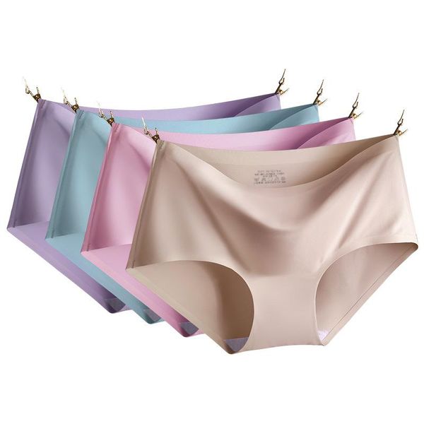 women's panties women seamless silk mid waist underwear for female girl large size mid-waist set underpant lingerie, Black;pink
women's panties women seamless silk mid waist underwear for female girl large size mid-waist set underpant lingerie, Black;pink