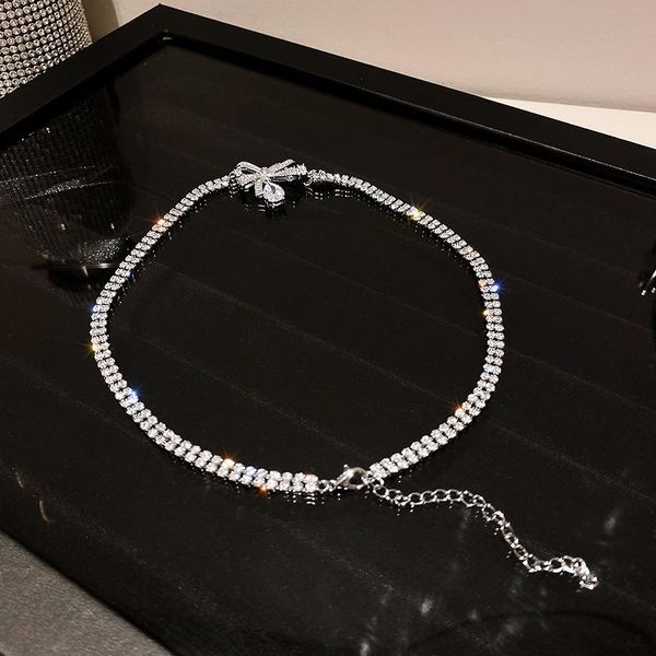 chokers lovoacc trendy shiny cubic zircon bowknot pendant necklace for women chunky chains necklaces wedding bridal jewellery, Golden;silver
chokers lovoacc trendy shiny cubic zircon bowknot pendant necklace for women chunky chains necklaces wedding bridal jewellery, Golden;silver