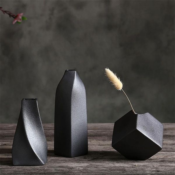 vases modern ceramic vase creative black tablethydroponic containers flower pot home decor crafts wedding decoration r1789
vases modern ceramic vase creative black tablethydroponic containers flower pot home decor crafts wedding decoration r1789