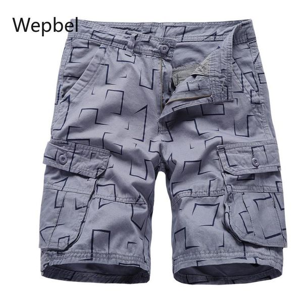 wepbel leisure workwear beach shorts summer camo cargo men overalls multi-pocket five-point bermuda pants men's, White;black 
wepbel leisure workwear beach shorts summer camo cargo men overalls multi-pocket five-point bermuda pants men's, White;black