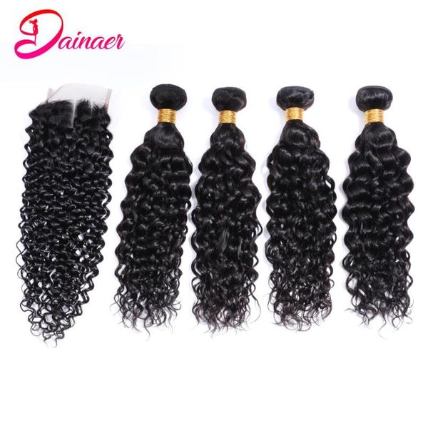 human hair bulks water wave 4bundles with closure 4×4 medium brown color brazilian weave bundles virign, Black
human hair bulks water wave 4bundles with closure 4×4 medium brown color brazilian weave bundles virign, Black